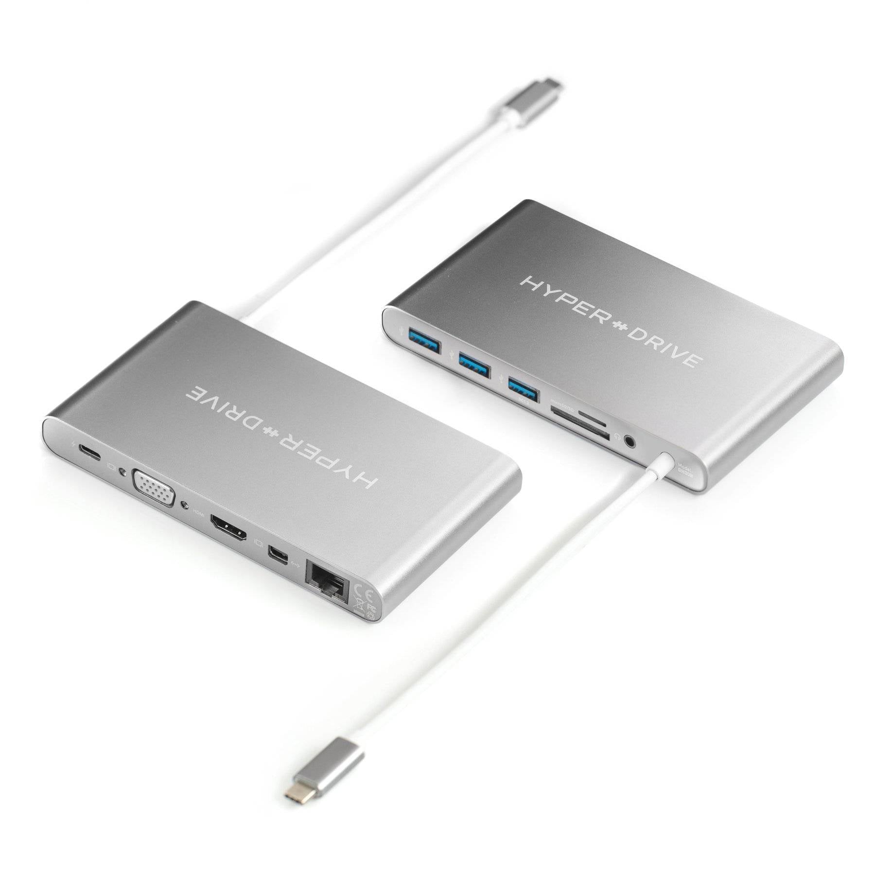 NOV8Tech USB C Hub – Multiport Adapter for MacBook Pro/Air – 7 in 2 USB C  Docking Station - Thunderbolt hub – HDMI to USB C Dongle – SD Card Reader
