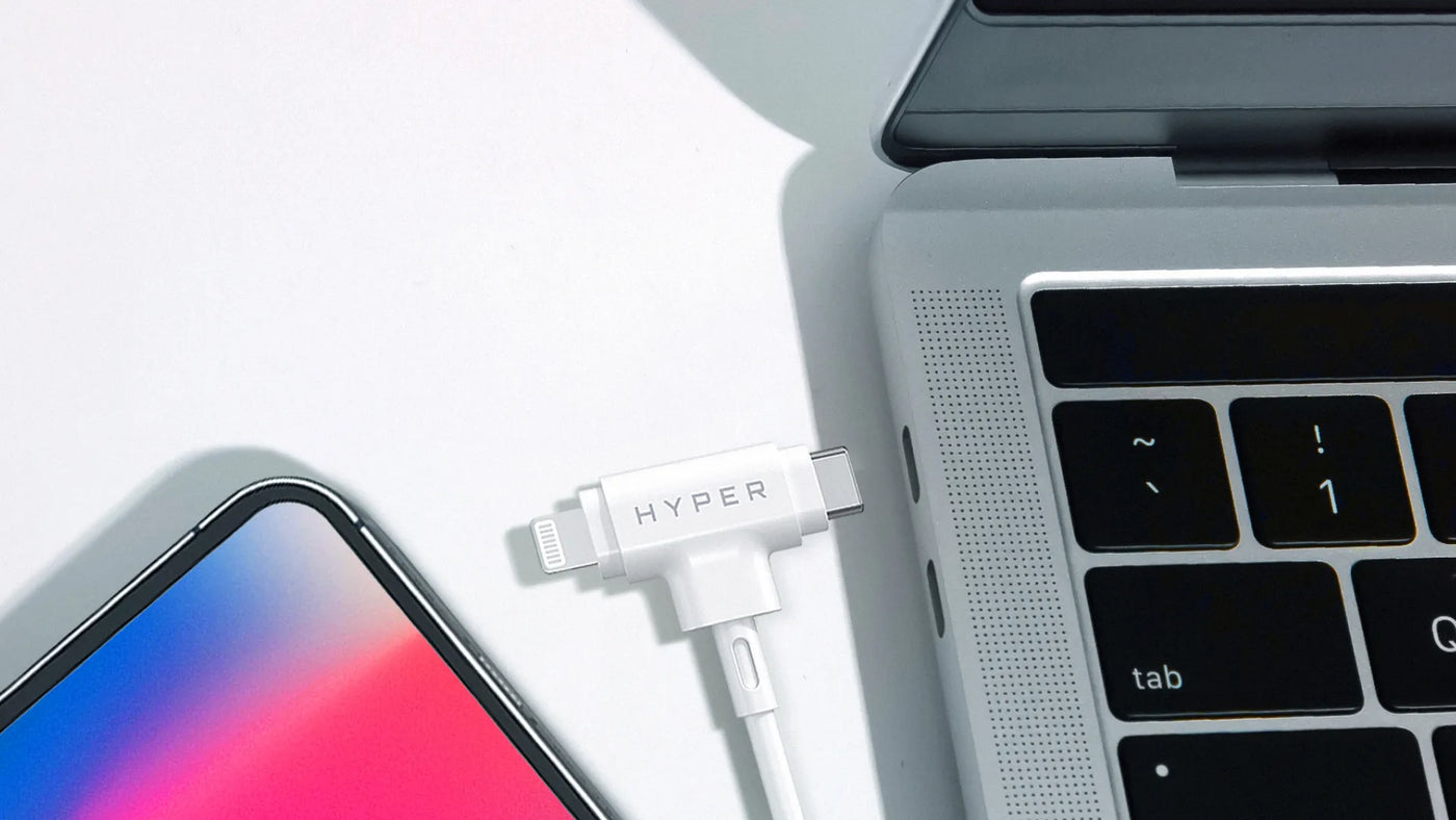 HYPER® Unveils HyperJuice® 60W USB-C and Lightning Hybrid Cable