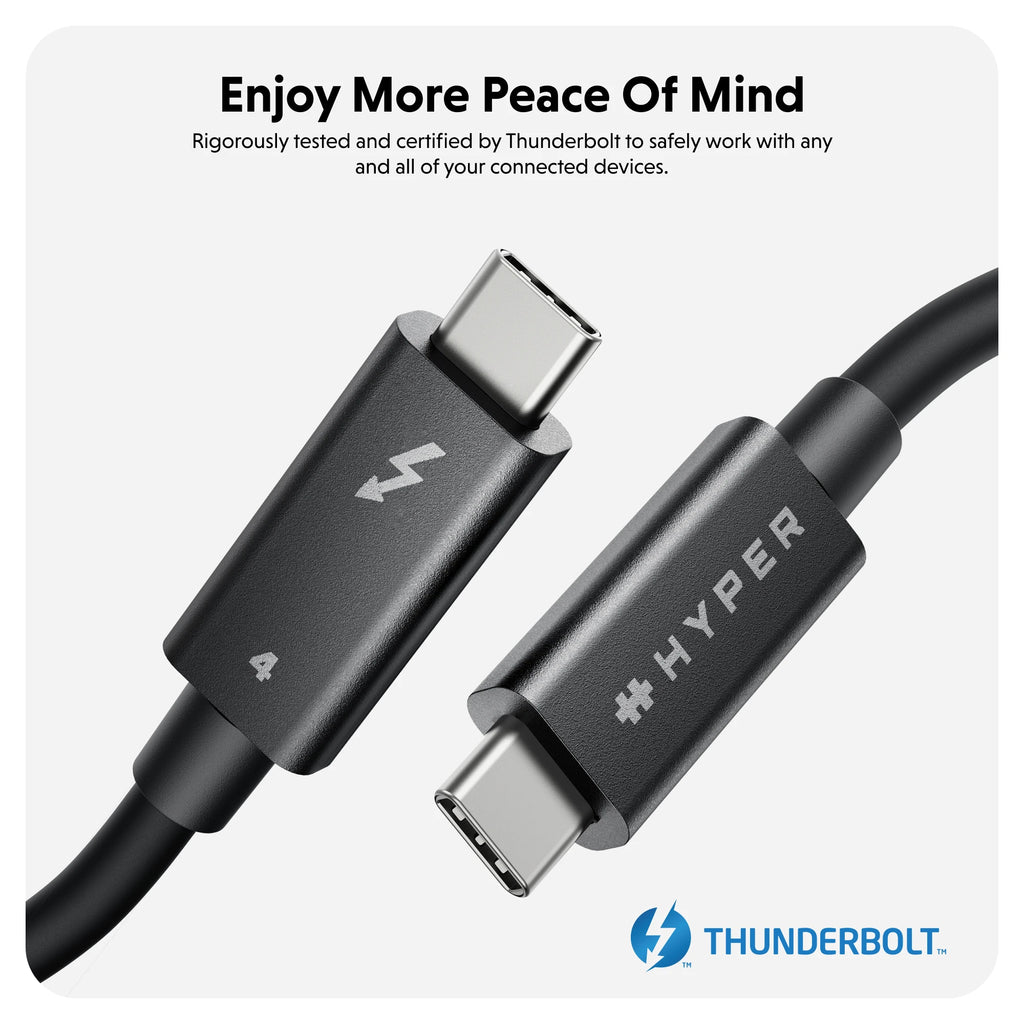 Câble Thunderbolt 4 (USB-C) de 2 m - Thunderbolt