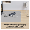 40% More Pass-through Charging Power with 140W PD 3.1