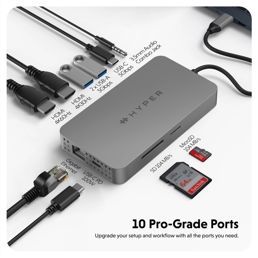UGREEN – HUB USB type-c vers HDMI 2.0, 4K60Hz, adaptateur pour MacBook Pro Air  M2 M1, accessoires PC, USB 3.0