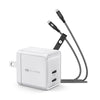 Charge On the Go Bundle - HyperJuice 35W GaN Charger and 2M USB-C Cable