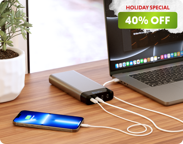 Save 40% Off Airline-Safe Power Bank