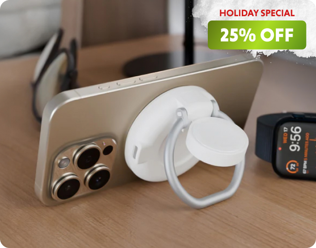 Save 25% Qi2 2-in-1 Magnetic Charging Stand