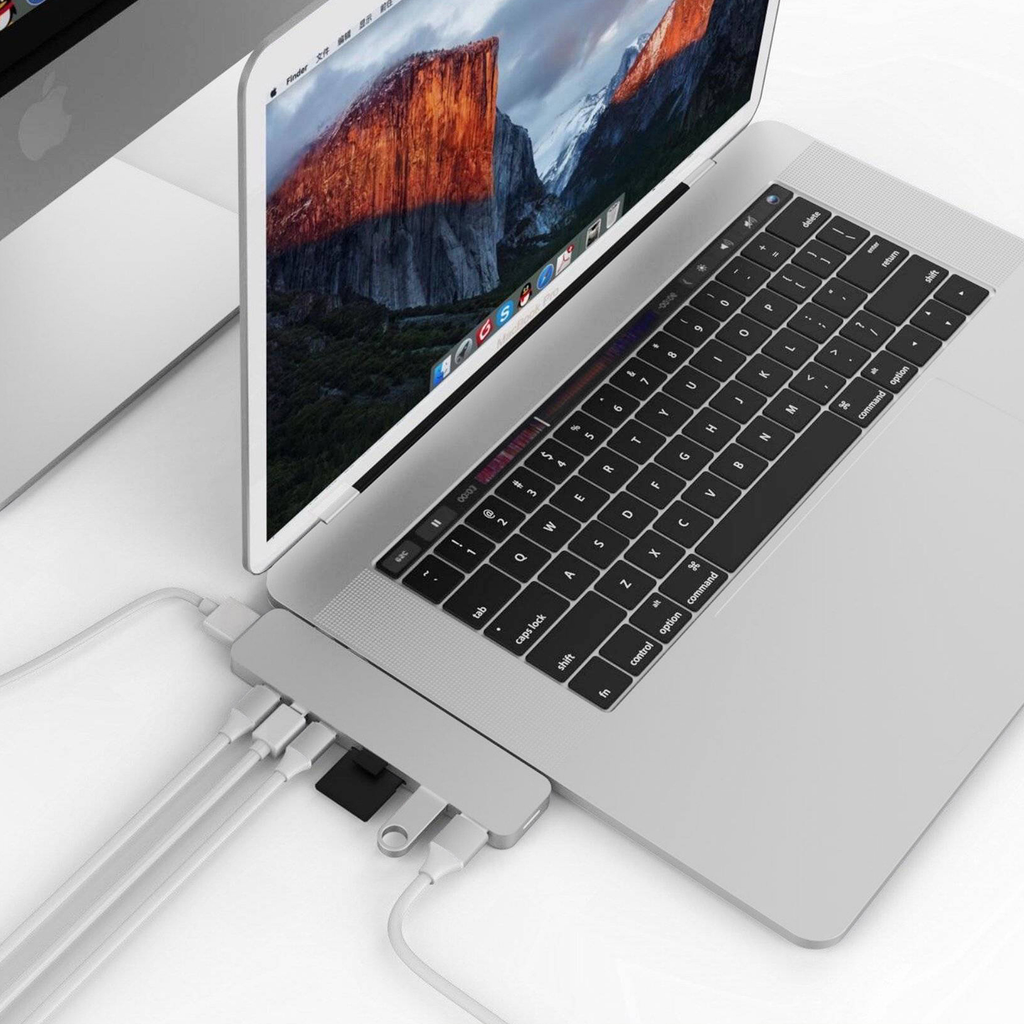 8-in-2 Hub for MacBook Pro/Air - Thunderbolt | – HyperShop.com
